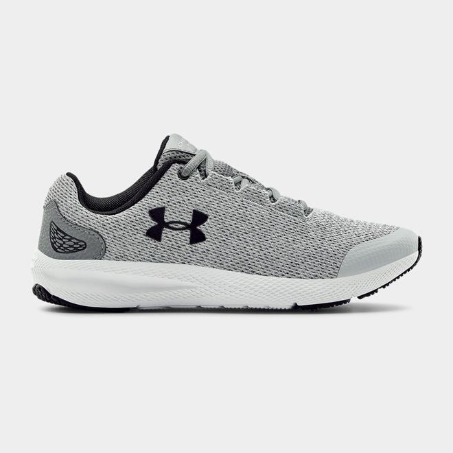 Under Armour Charged Pursuit 2 Twist - Dievcenske Bezecke Topanky - Siva/Biele